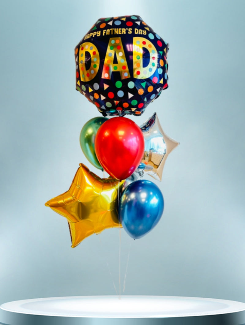 Happy Father's Day Balloon Bunch