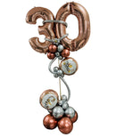 Customize Number Balloon Arrangement