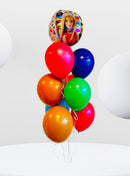 Barbie Birthday colorful Balloon Bunch