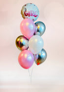 Birthday Girl Balloon Bunch