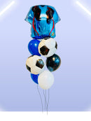 Birthday Soccer sports Balloon Bunch