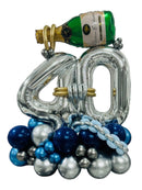 Customize Number Balloon Pillar