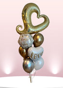 always and forever balloon bunch