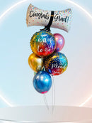 Graduation Diploma Balloon Bunch