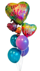 Love You Mom Balloon Bunch