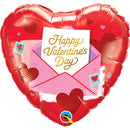 Valentine's Love Letter Heart Balloon