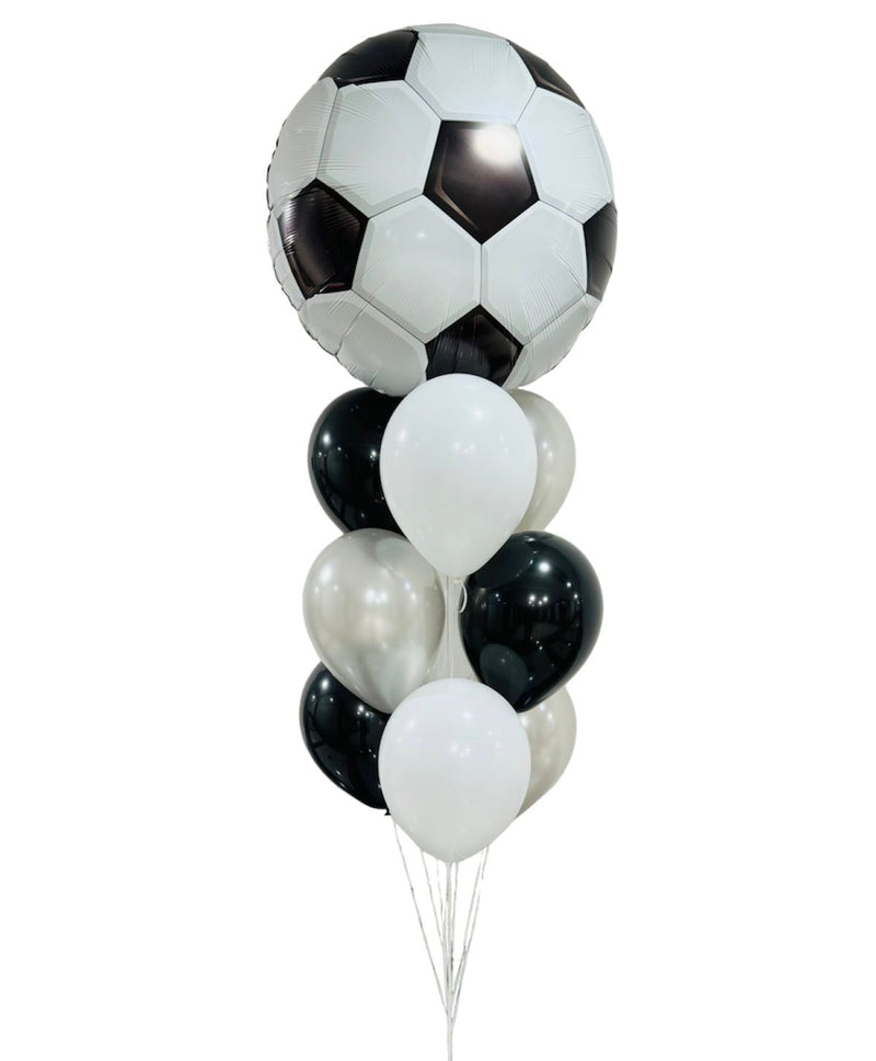 Soccer Ball Balloon Bunch