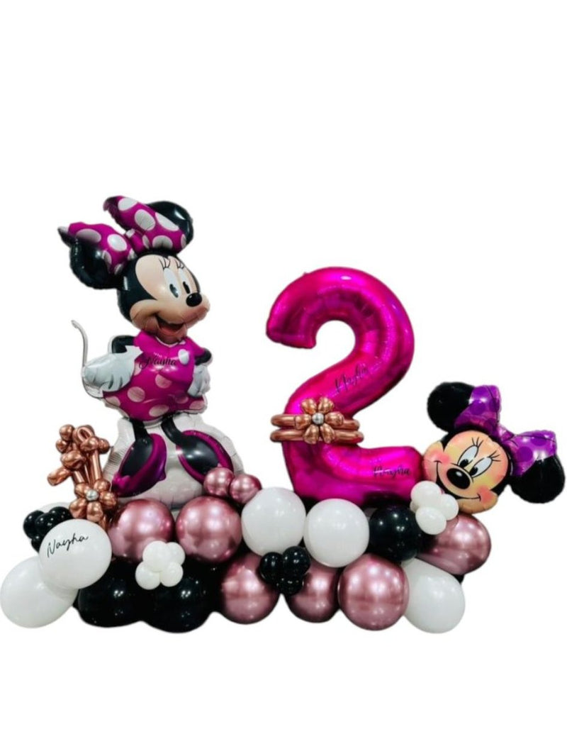 Minnie Mouse Customize Balloon Arrangement