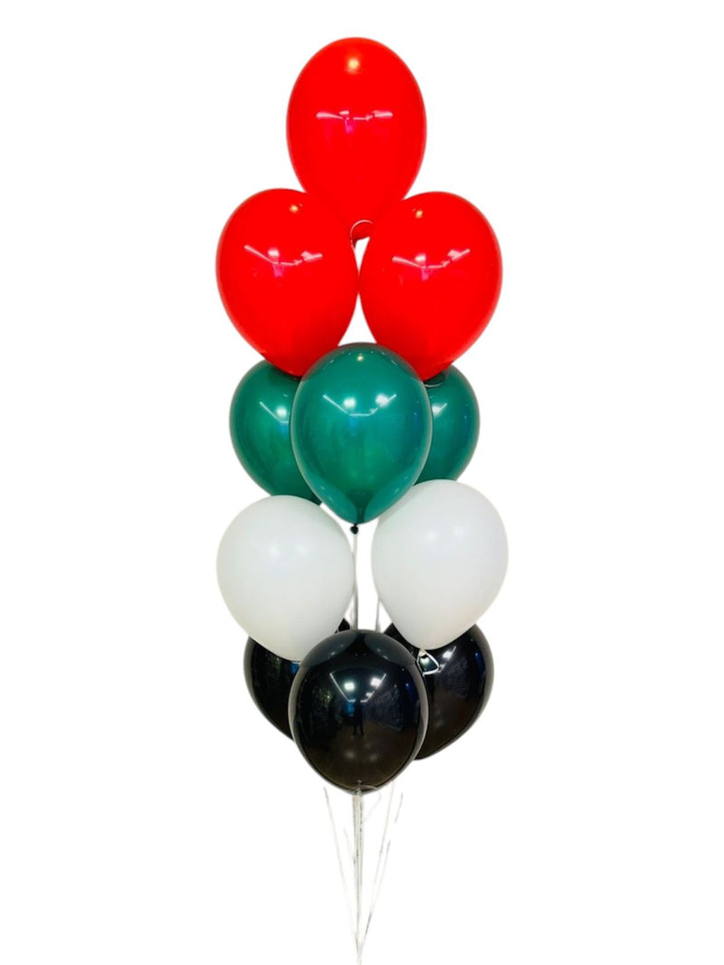 UAE National Day Balloon Bunch