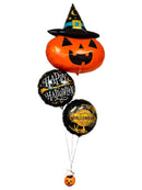Witch Halloween Foil Balloon Bunch