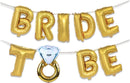 Bride to Be Gold Banner