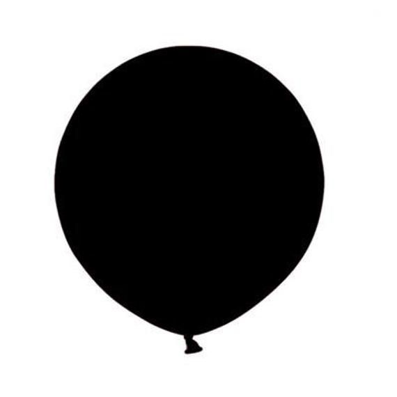 Jumbo Black Balloon