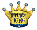 Birthday King foil Balloon