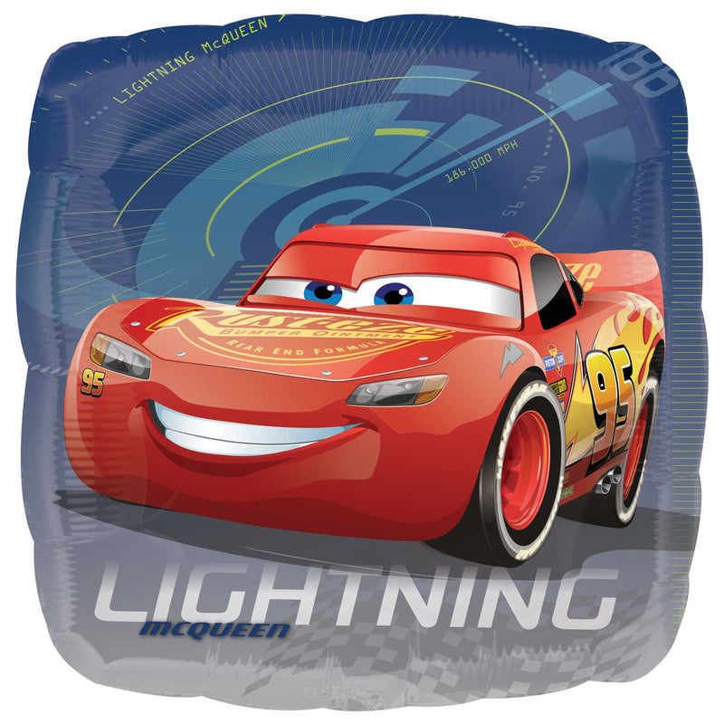 Cars Lightning Square Balloon