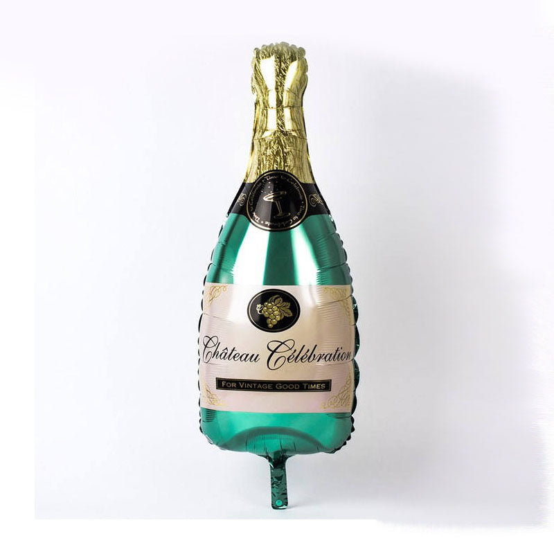Green Champagne Celebrate Balloon - 37inch