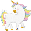 Glitter Pastel Unicorn Balloon