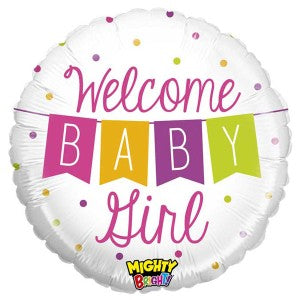 Mighty Baby Girl Balloon