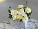 White Roses Flower Bunch