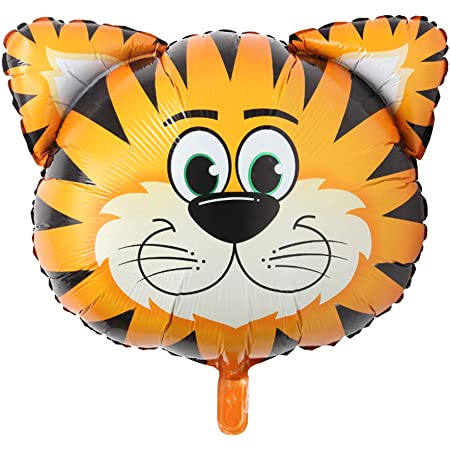 Tiger Head Balloon