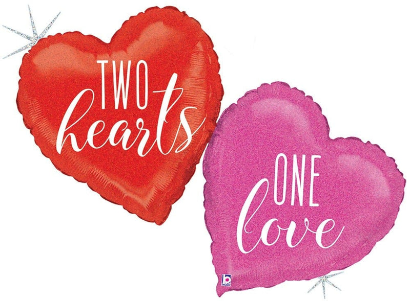 Two Hearts One Love Balloon