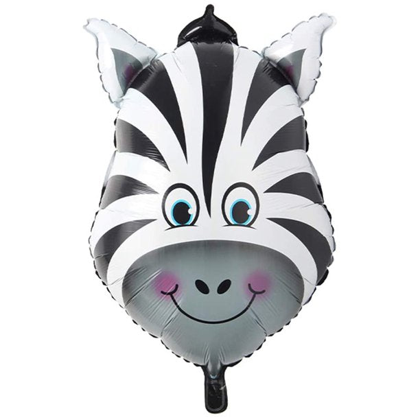 Zebra Head Balloon