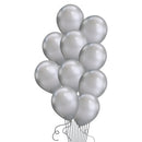 Chrome Silver Balloon Bunch