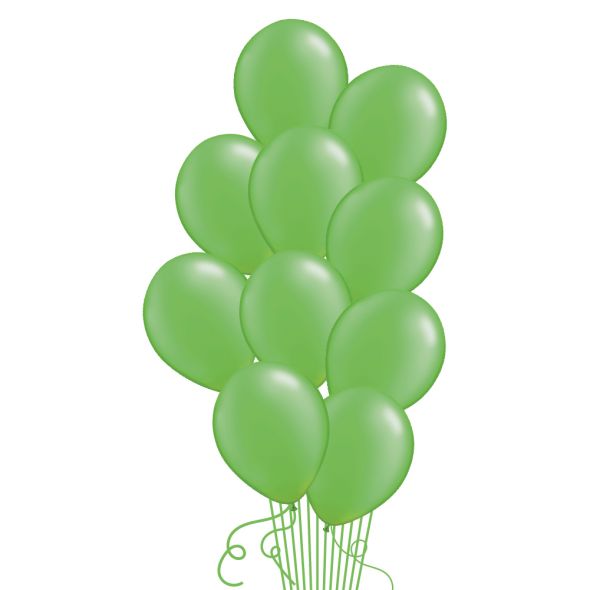 Green Balloon Bunch