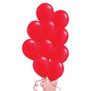 red balloon bunch