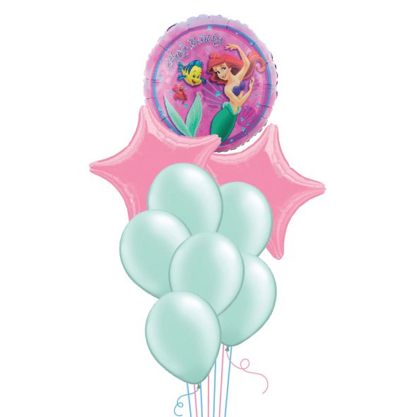 Little Mermaid Balloon Bunch