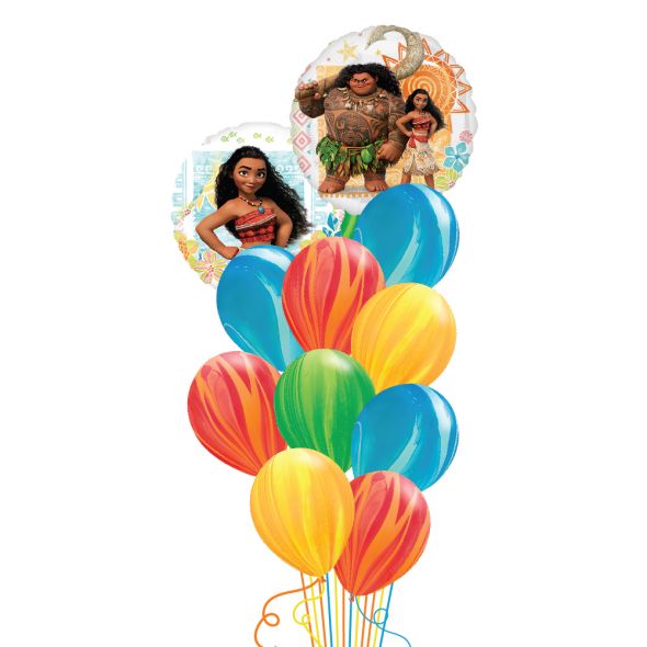 Moana Balloon Bunch