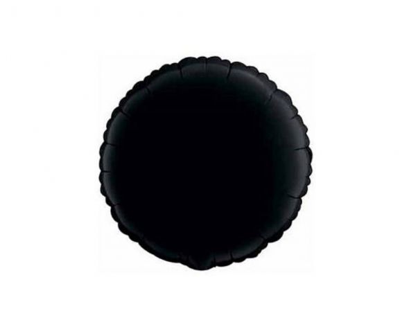 Black Round Balloon
