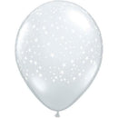 clear latex round balloon
