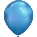 Blue Chrome Balloon