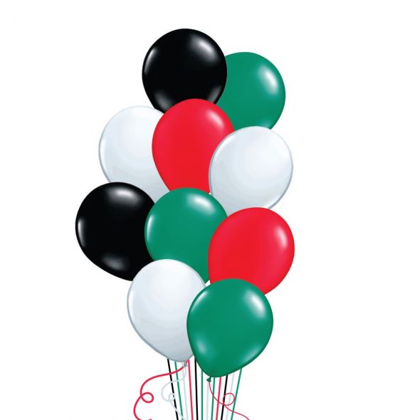 UAE National Day Balloon Bunch
