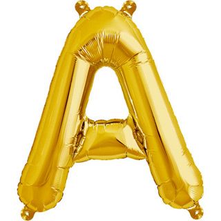 Gold letter A Balloon - 40inch