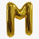 Gold Letter M Balloon