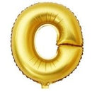Gold Letter O Balloon