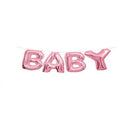 Pink Baby Balloon Banner