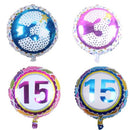 Round Number Balloon