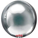 Silver Orbz Balloon