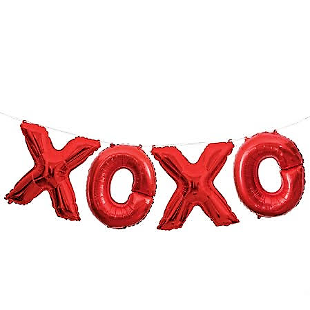 Red XOXO Banner